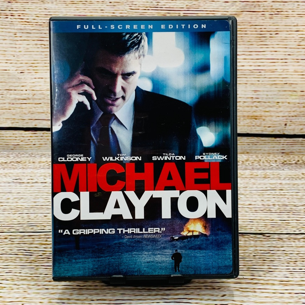 Michael‎ Clayton [2077 DVD] Full Screen Edition George Clooney Gripping Thriller